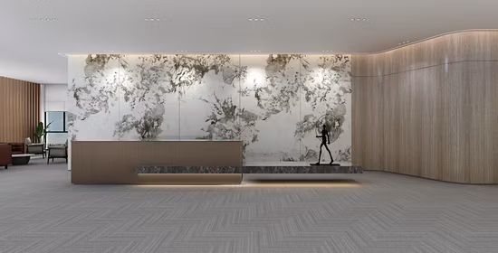 Großformatige Marmor-Porzellanplatte aus gesintertem Stein und Quarz